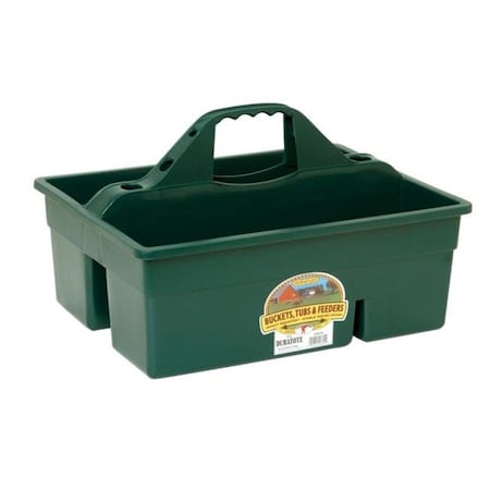 Miller Miller DT-6GREEN Plastic Dura Tote  Green - 17 in. 7039647